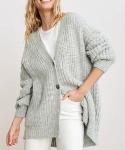 Jenni Kayne Alpaca Cocoon Cardigan Grey Sale