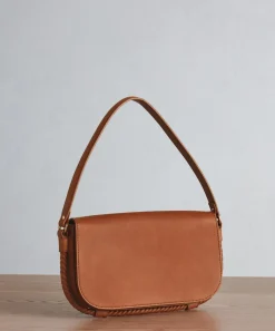 Jenni Kayne Baguette Shoulder Bag Cognac Hot