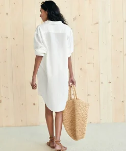 Jenni Kayne Beach Shirt Ivory Best