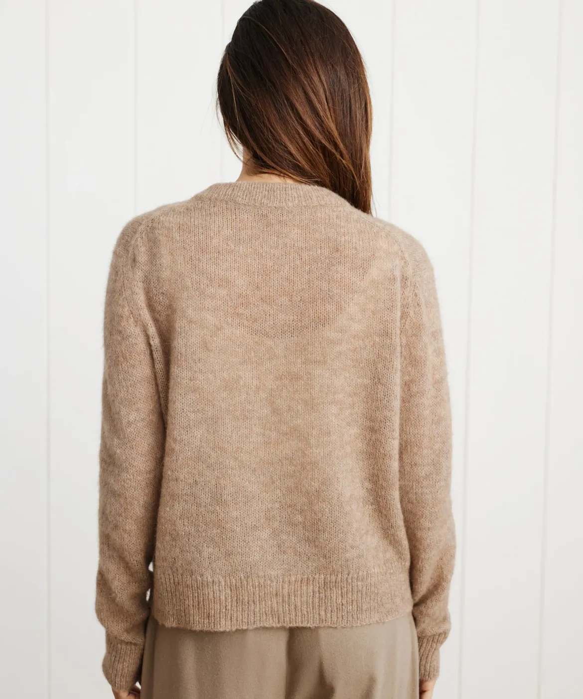 Jenni Kayne Boyfriend Cardigan Almond Hot