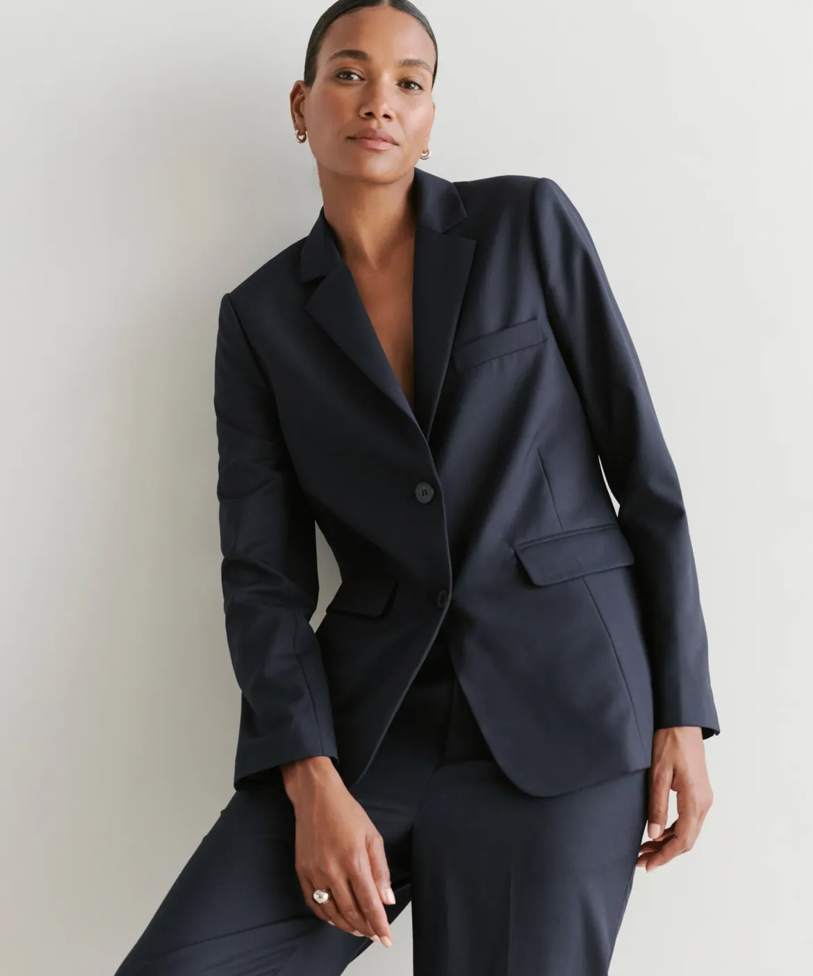 Jenni Kayne Brentwood Blazer Dark Navy Sale