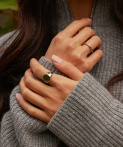 Jenni Kayne Brook Gold Band White Gold Sale
