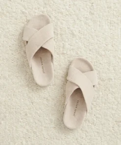 Jenni Kayne Cabin Crossover Sandal Oatmeal Sale