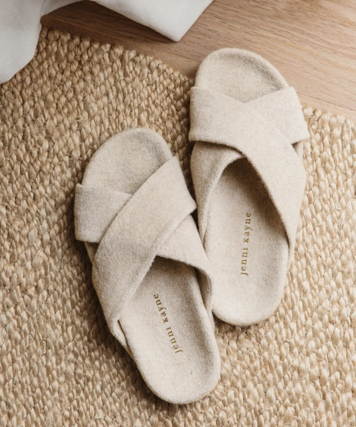 Jenni Kayne Cabin Crossover Sandal Oatmeal Sale