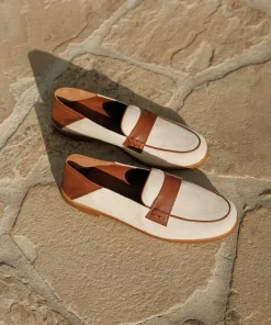 Jenni Kayne Canvas Loafer Ivory Outlet