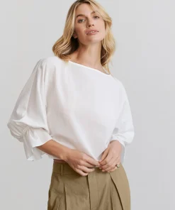 Jenni Kayne Cape Blouse Ivory Hot