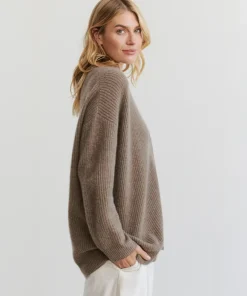 Jenni Kayne Cashmere Cocoon Cardigan Russet Fashion