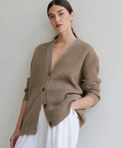 Jenni Kayne Cashmere Cocoon Cardigan Undyed Stone Sale