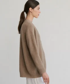 Jenni Kayne Cashmere Cocoon Cardigan Undyed Stone Sale