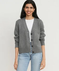 Jenni Kayne Cashmere Colette Cardigan Thunder Fashion