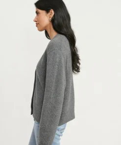Jenni Kayne Cashmere Colette Cardigan Thunder Fashion