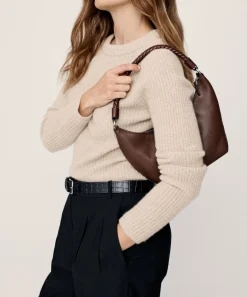 Jenni Kayne Cashmere Fisherman Sweater Oatmeal Discount