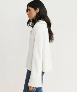 Jenni Kayne Cashmere Frances Polo Ivory Discount