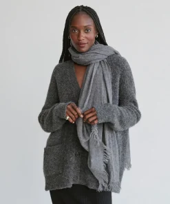 Jenni Kayne Cashmere Shawl Thunder Clearance