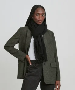 Jenni Kayne Cashmere Shawl Black Online