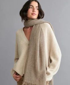 Jenni Kayne Cashmere Shawl Taupe Discount