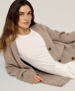 Jenni Kayne Cashmere Spencer Cardigan Almond Sale