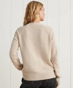 Jenni Kayne Cashmere Stanford Cardigan Oatmeal Fashion