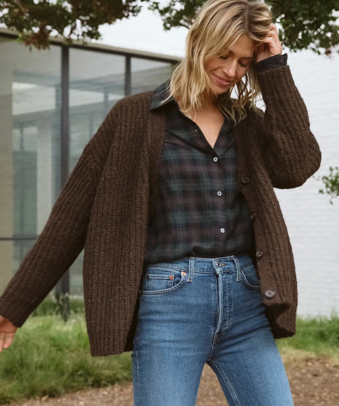 Jenni Kayne Classic Flannel Forest Plaid Discount