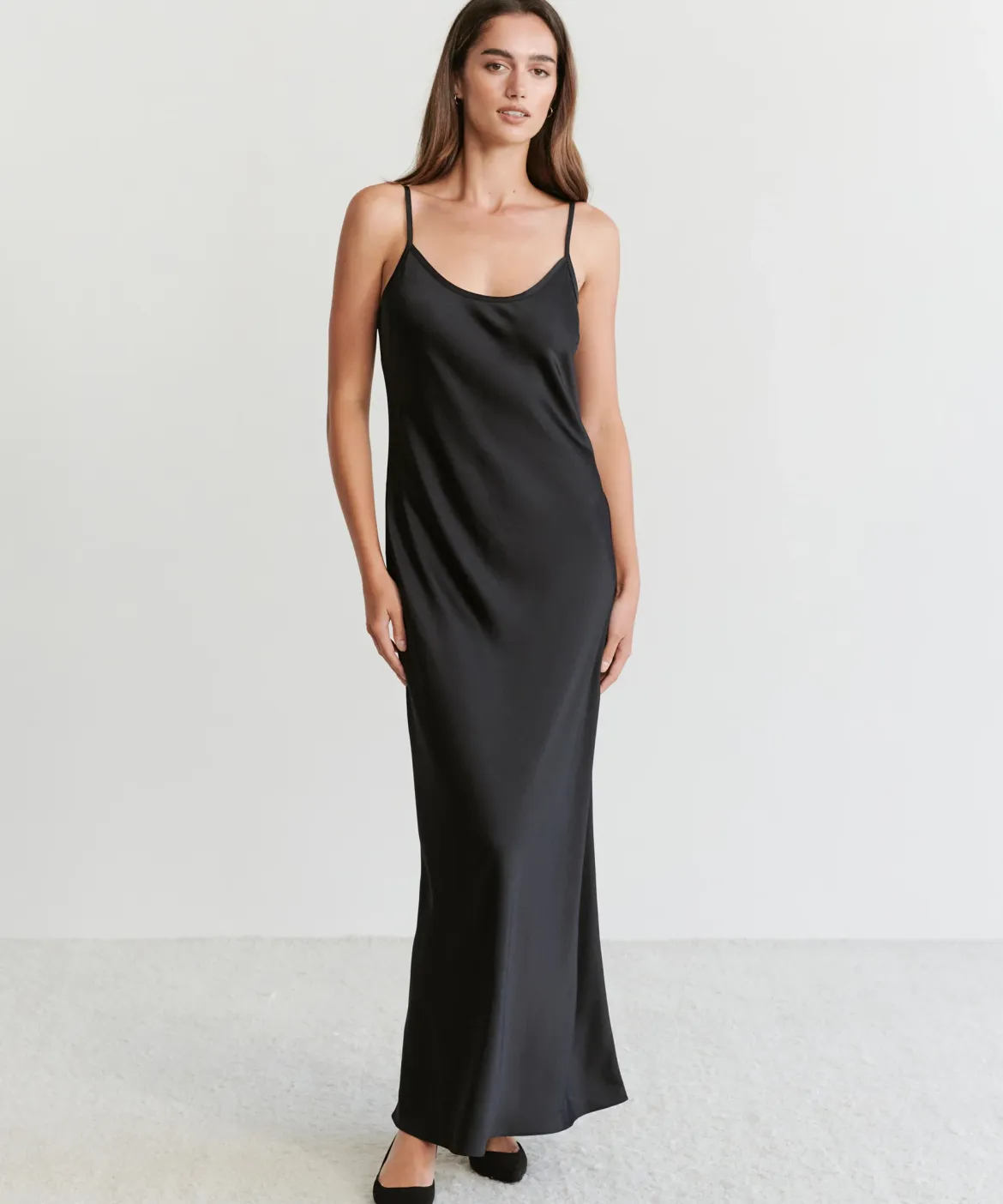 Jenni Kayne Cleo Slip Dress Black Sale