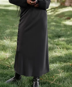 Jenni Kayne Cleo Slip Skirt Black Online