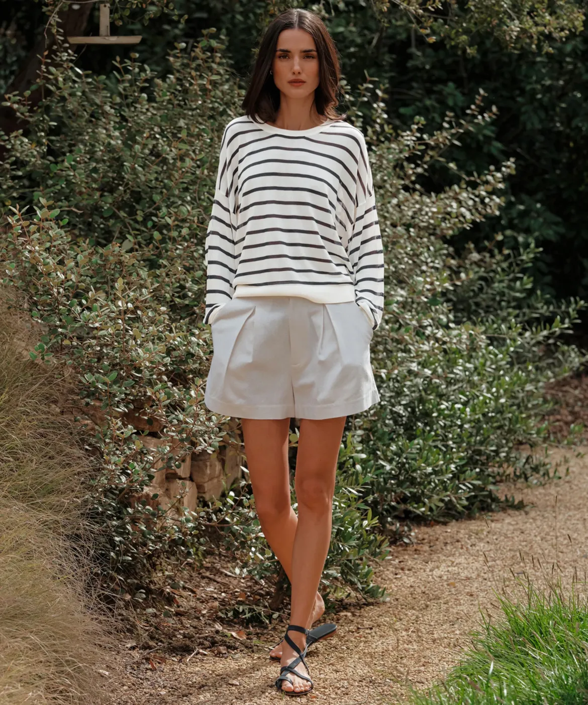 Jenni Kayne Coast Pullover Navy Stripe Online