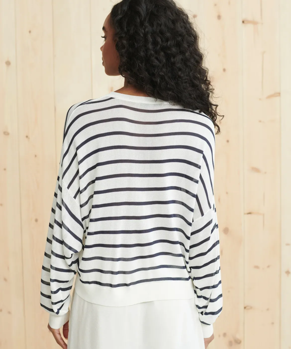 Jenni Kayne Coast Pullover Navy Stripe Online