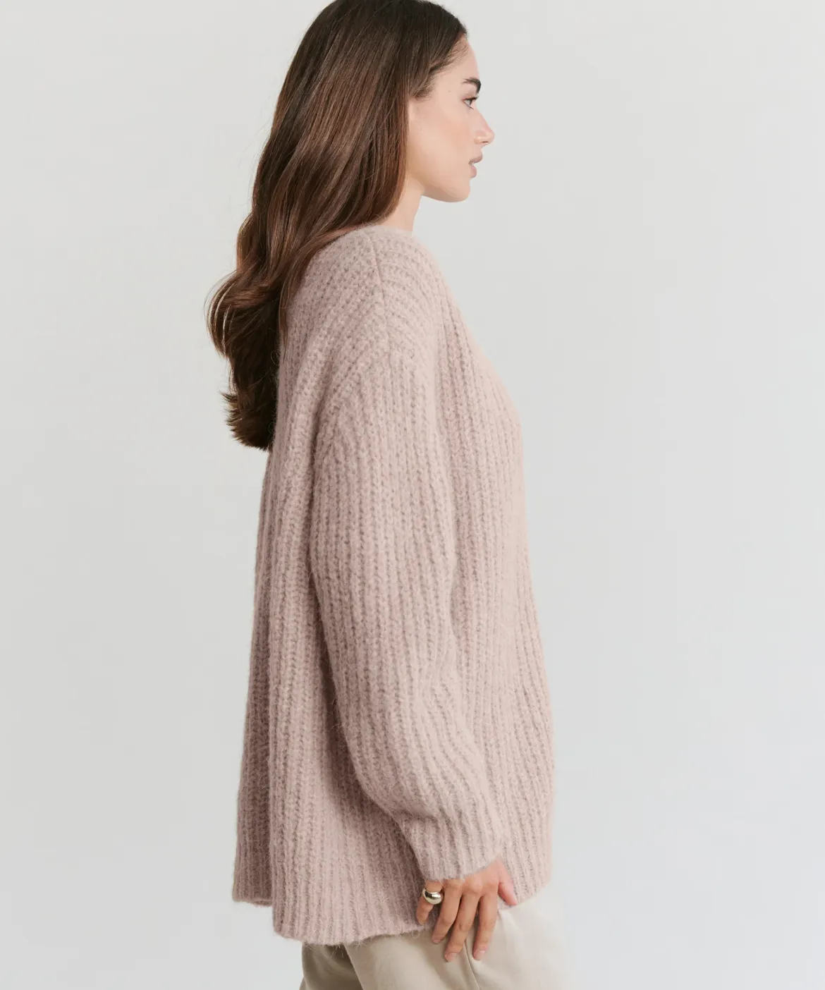 Jenni Kayne Cocoon Cardigan Taupe Sale