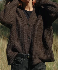 Jenni Kayne Cocoon Cardigan Cocoa Best