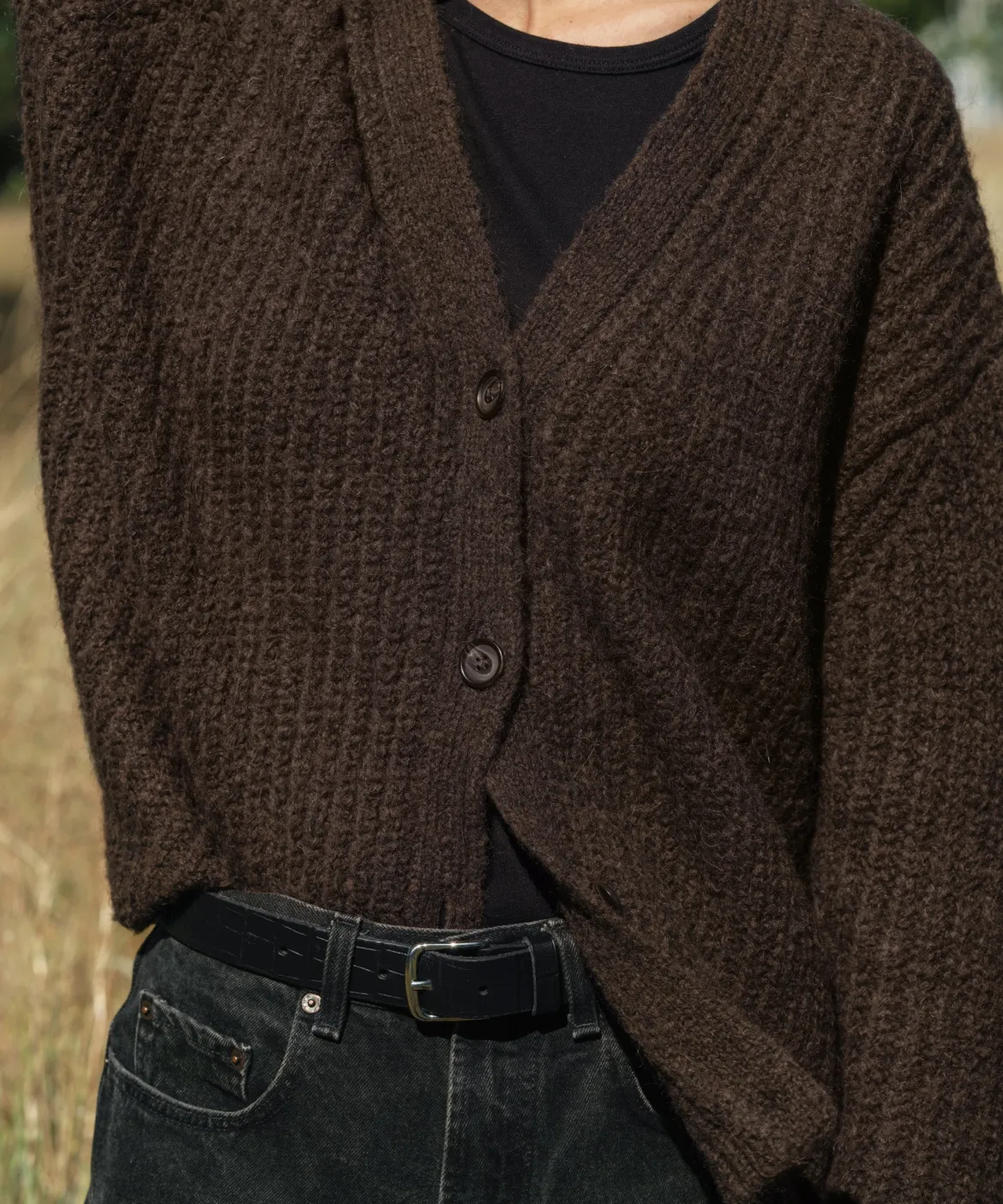 Jenni Kayne Cocoon Cardigan Cocoa Best