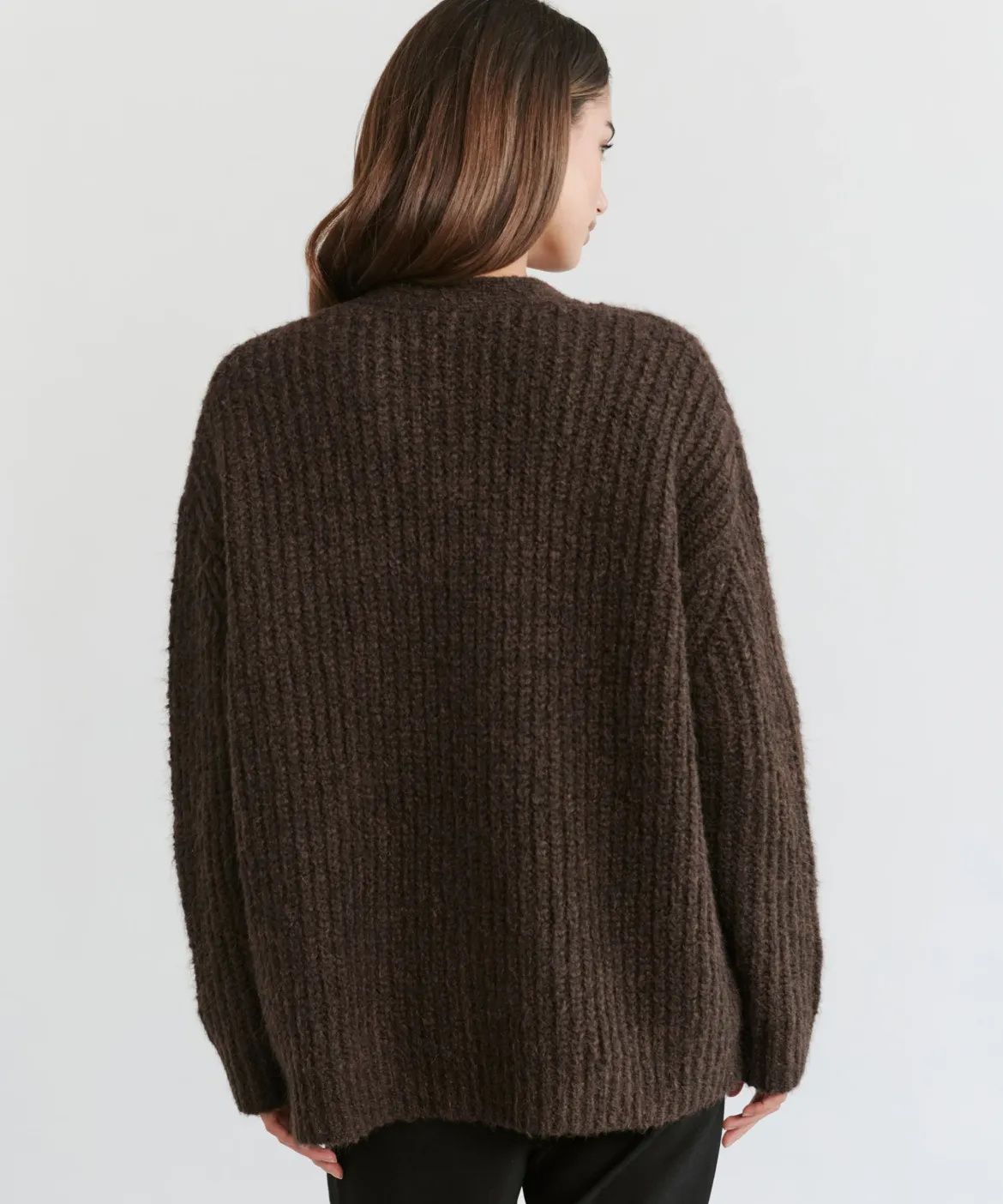 Jenni Kayne Cocoon Cardigan Cocoa Best