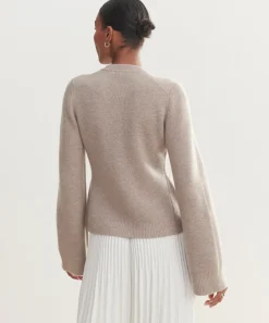 Jenni Kayne Cooper Cardigan Taupe Sale