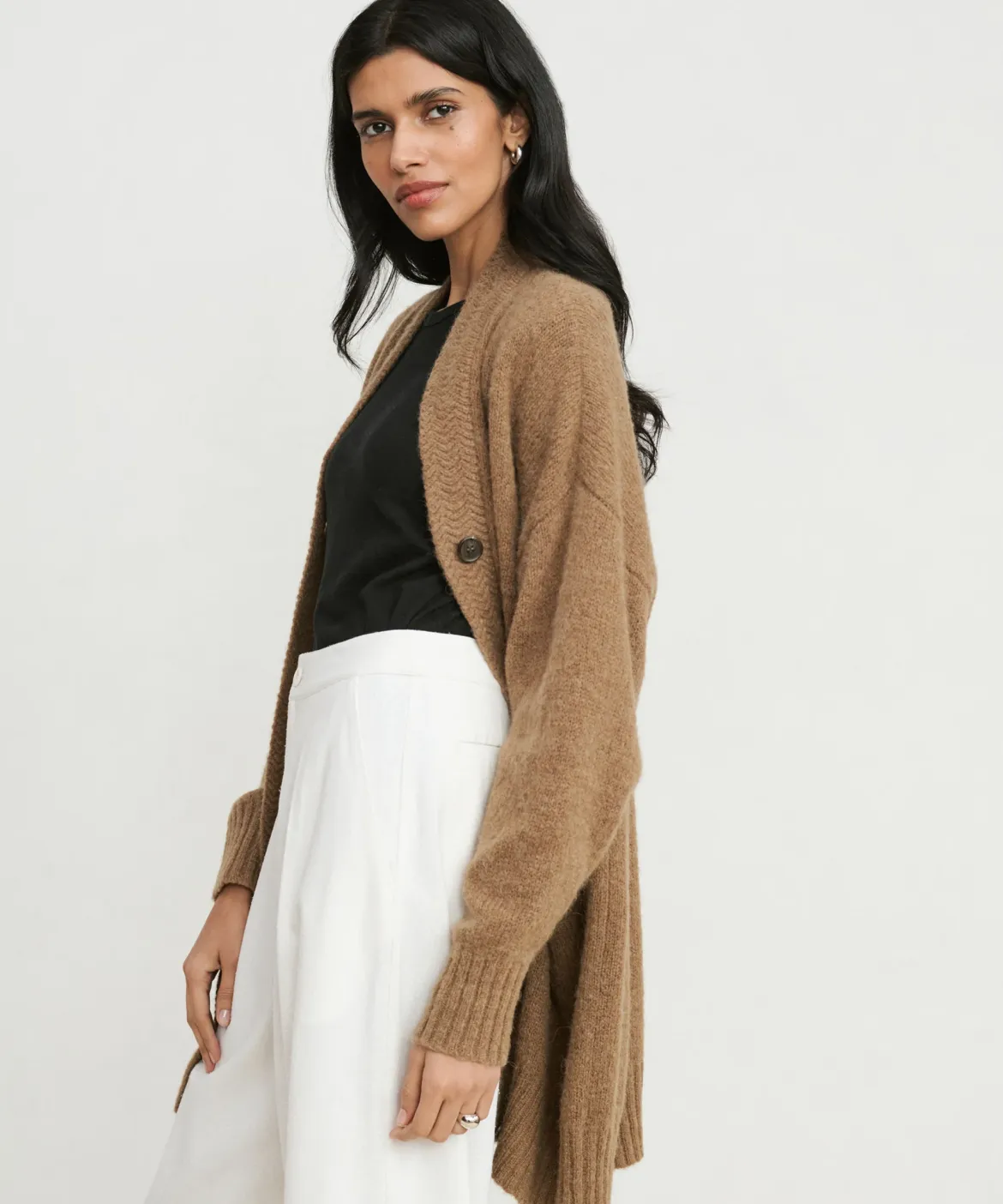 Jenni Kayne Cottage Cardigan Tan Best