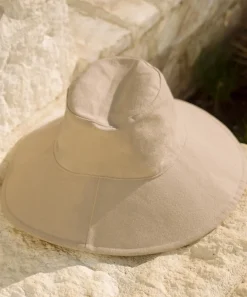 Jenni Kayne Cotton Canvas Sun Hat Khaki Hot