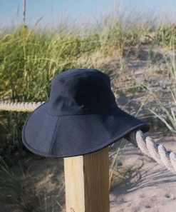 Jenni Kayne Cotton Canvas Sun Hat Navy Fashion
