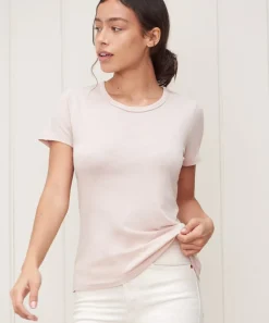 Jenni Kayne Cotton Slim Tee Blush Discount