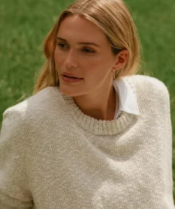 Jenni Kayne Cruise Cocoon Crewneck Natural Online