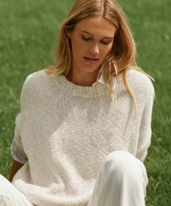 Jenni Kayne Cruise Cocoon Crewneck Natural Online