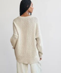 Jenni Kayne Cruise Cocoon Crewneck Natural Online