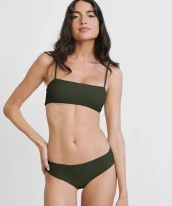 Jenni Kayne Cruz Bay Bikini Bottom Dark Olive Online