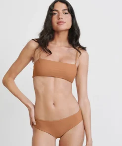 Jenni Kayne Cruz Bay Bikini Bottom Terracotta New