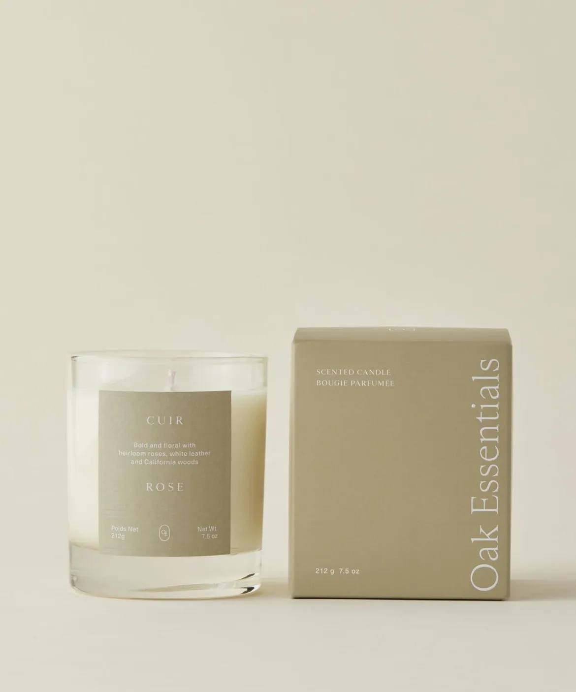Jenni Kayne Cuir Rose Candle Fashion