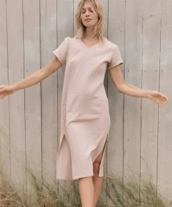 Jenni Kayne Cypress Caftan Dress Blush Online