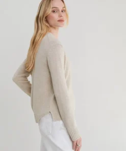 Jenni Kayne Everyday Sweater Oatmeal Outlet