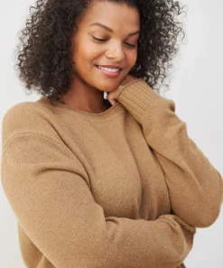 Jenni Kayne Everyday Sweater Dark Camel Hot