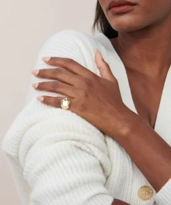 Jenni Kayne Felix Dome Ring Gold Fashion