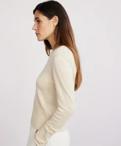 Jenni Kayne Finley Crewneck Cream Best
