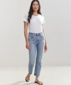 Jenni Kayne High Rise Stovepipe Jean Quiver Best