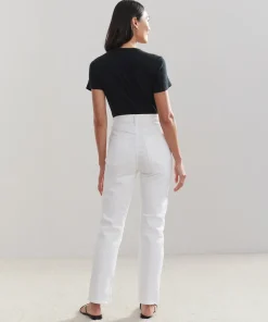 Jenni Kayne High Rise Stovepipe Jean Cake Sale
