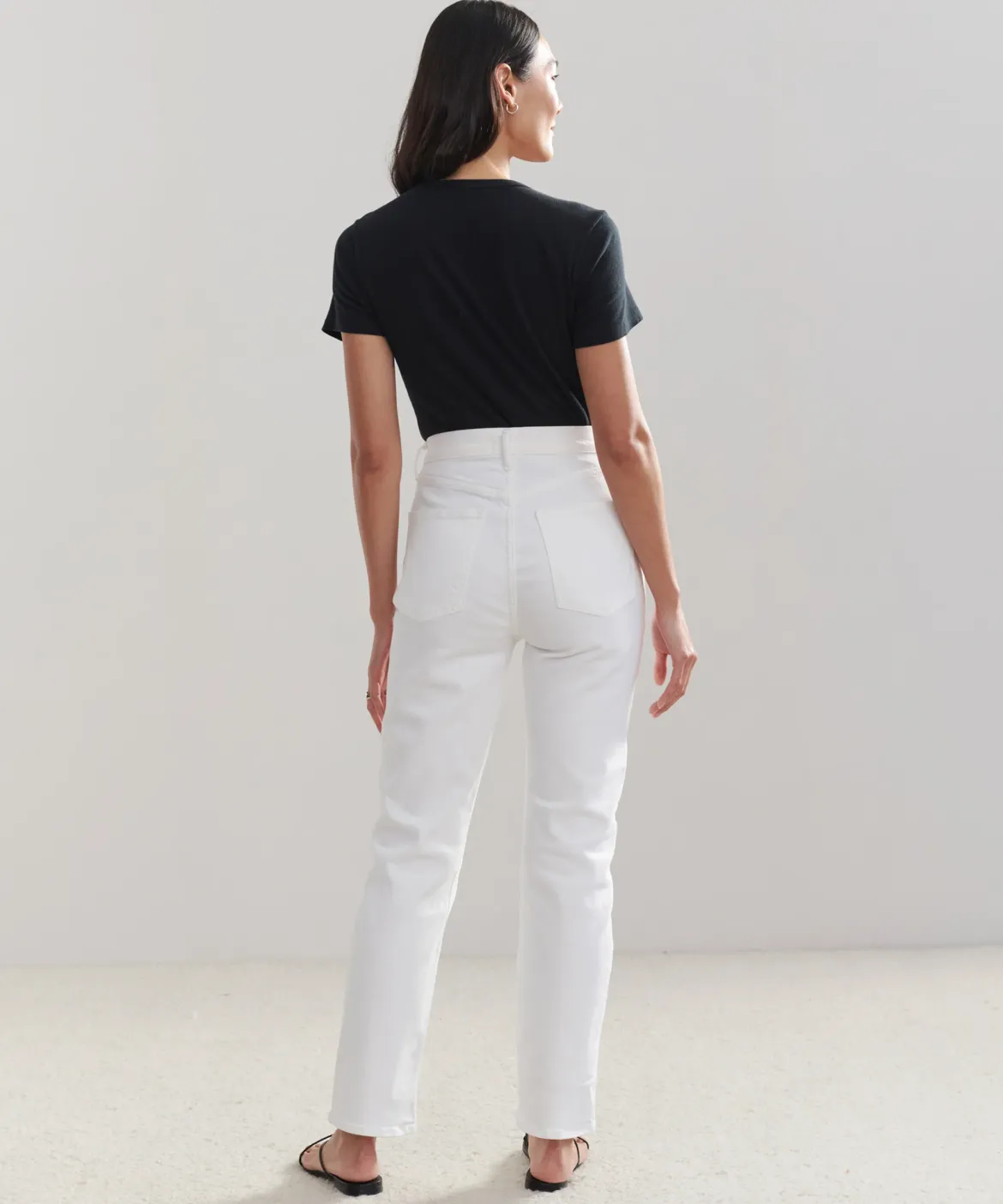 Jenni Kayne High Rise Stovepipe Jean Cake Sale